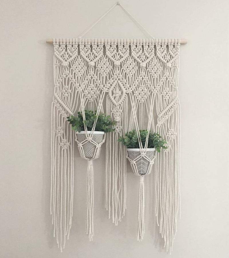 TasselTier | Boho Macrame Hangende Plank