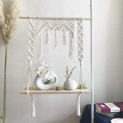 TasselTier | Boho Macrame Hangende Plank