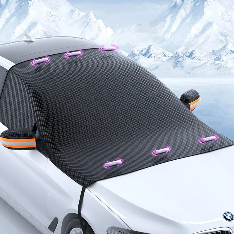 MagniShield | Magnetische autohoes – Bescherming voor alle seizoenen, waterdichte Oxford-stof
