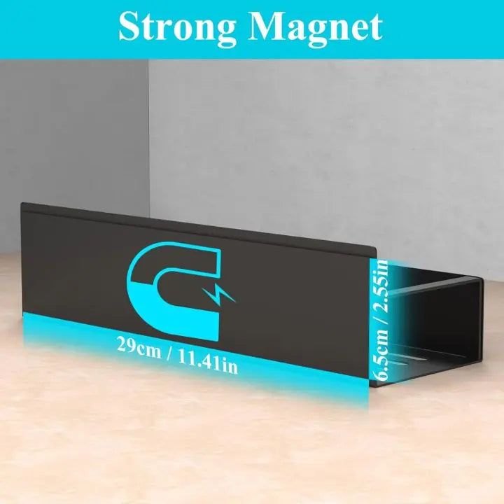 MagniRack | Magnetisch kruidenrek - Sterke, kleefvrije plank voor koelkast, muur of keuken