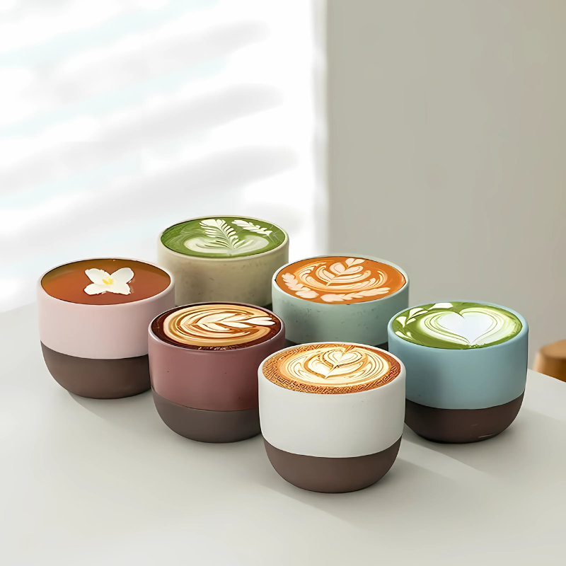 ZenCup | Japanse Keramische Koffiekop - Elegant Minimalistisch Ontwerp