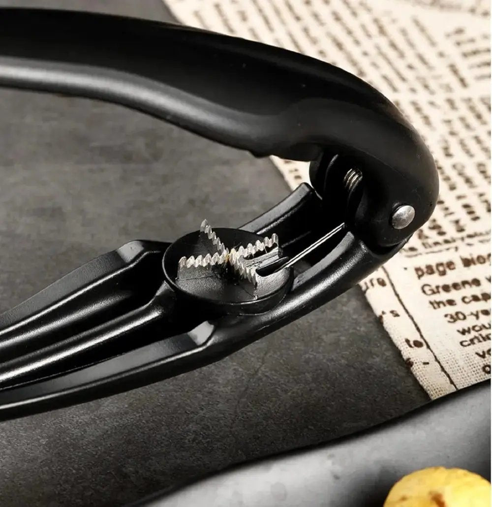 NutCrave | Roestvrijstalen kastanjeschiller – eenvoudig, veilig en snel schillen