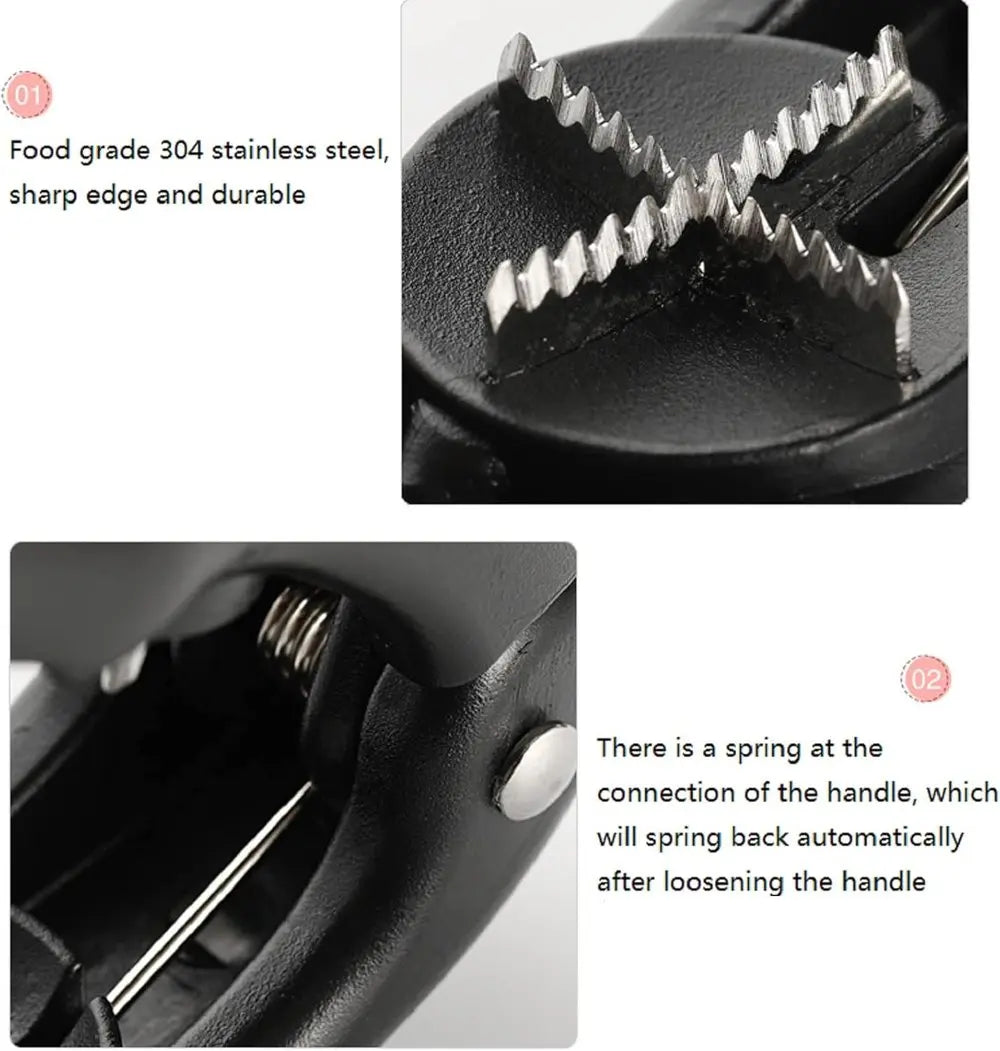 NutCrave | Roestvrijstalen kastanjeschiller – eenvoudig, veilig en snel schillen