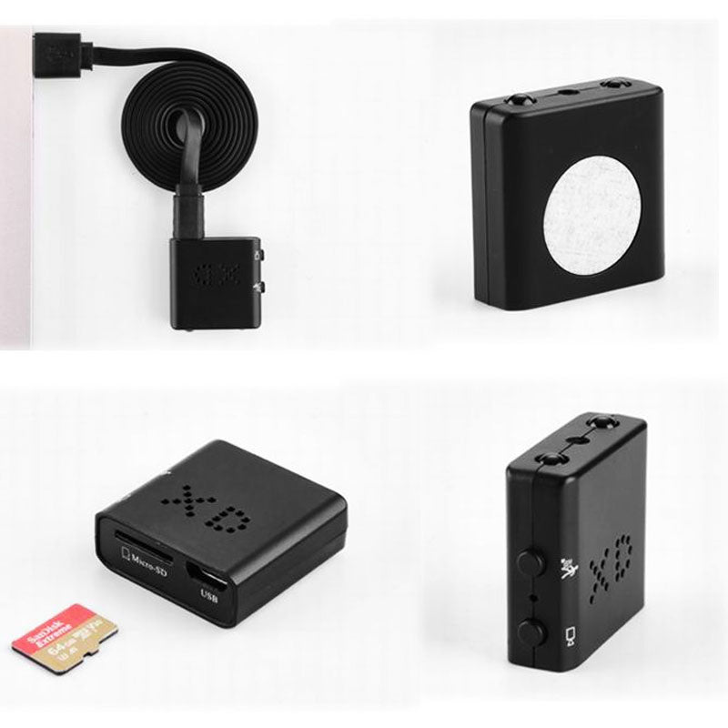NanoPeek | Mini HD-camera met audio - Draadloze, draagbare bewakingscamera voor beveiliging