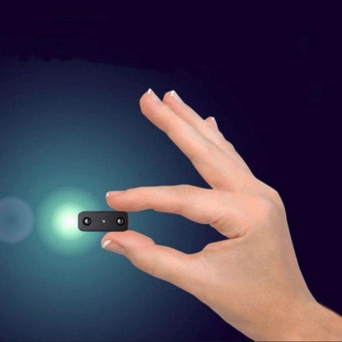 SpyVue | Mini HD-videocamera met audio - draagbare draadloze micro beveiligingscamera