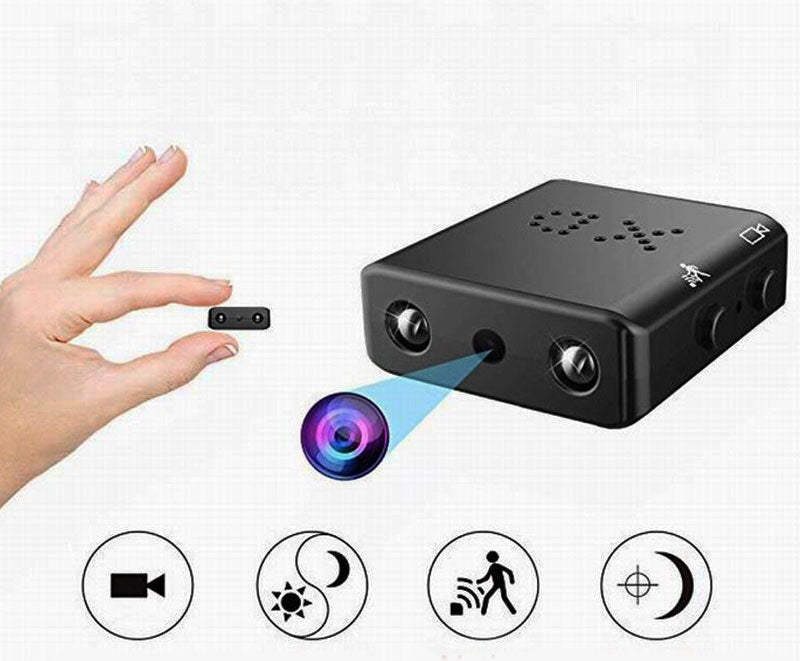 NanoPeek | Mini HD-camera met audio - Draadloze, draagbare bewakingscamera voor beveiliging