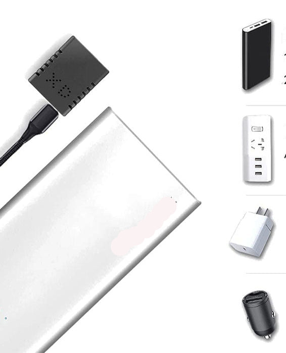 NanoPeek | Mini HD-camera met audio - Draadloze, draagbare bewakingscamera voor beveiliging