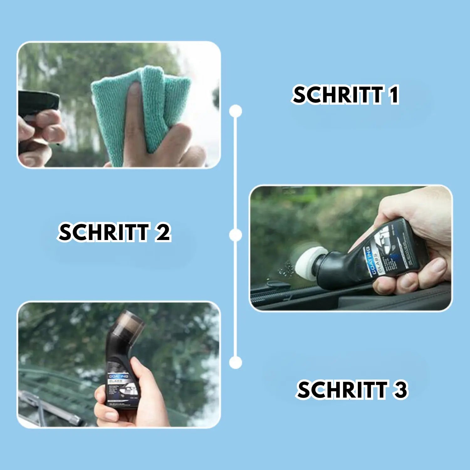 MistCure | Micromoleculaire anticondenscoating voor glas - anticondensbehandeling voor ruiten, spiegels en autoglas
