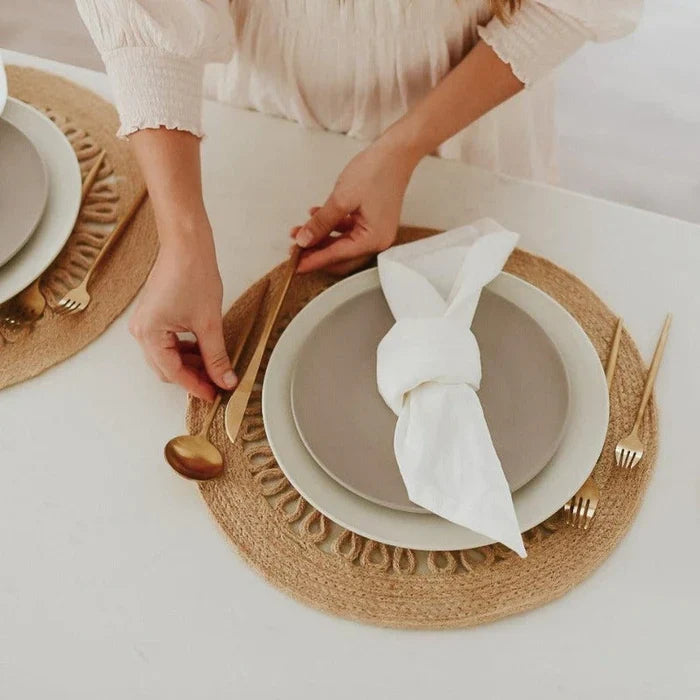 Finix | Minimalistische bestekset van roestvrij staal - Modern bestek voor de eetkamer, elegant tafelgerei