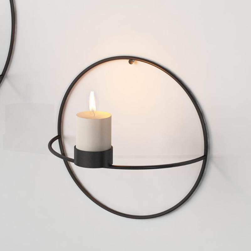 FrameLume | Creatieve metalen wandkaarsenhouder en vaas – moderne woondecoratie