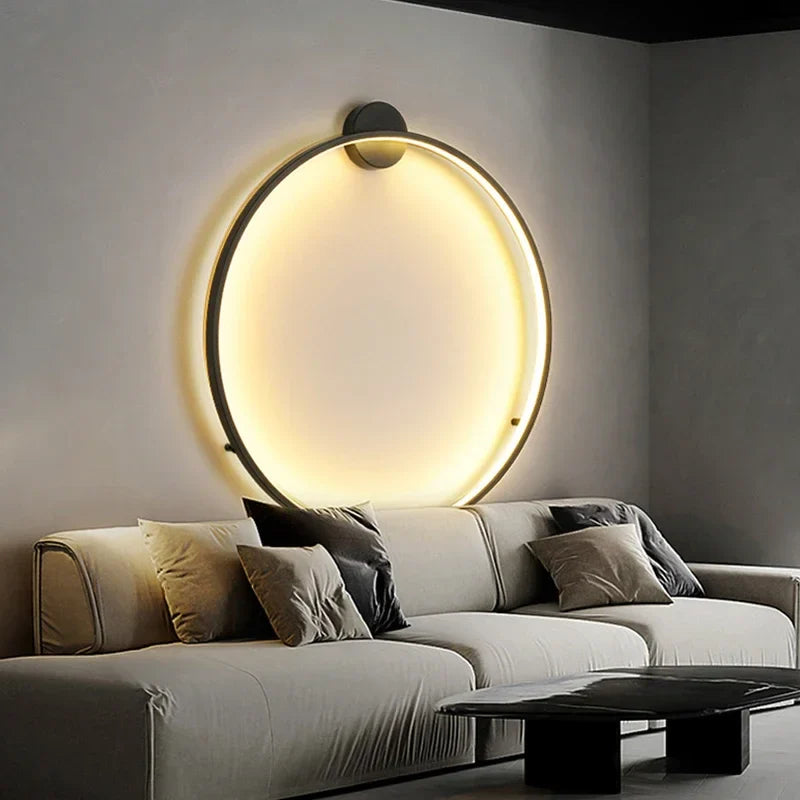 NovaRing | Luxe moderne ring wandlamp