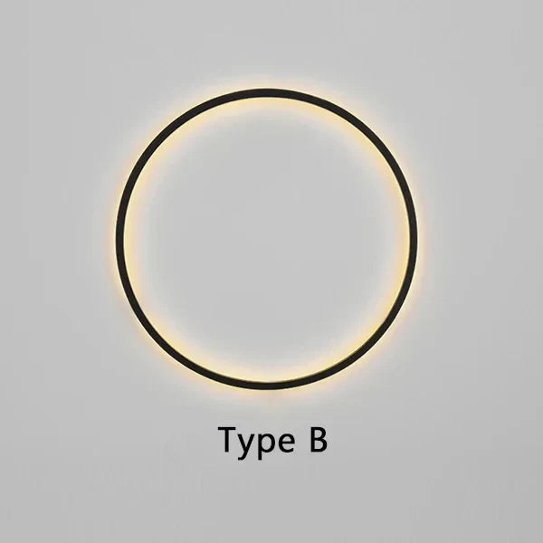 NovaRing | Luxe moderne ring wandlamp