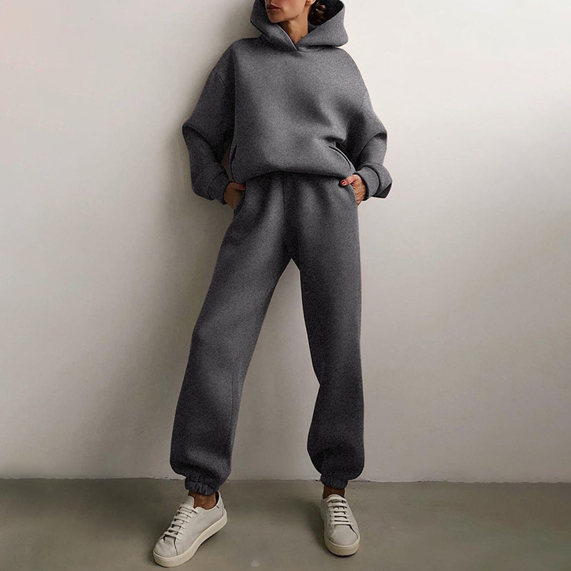 Lorie | Dames 2-Delige Sportset – Hoodie & Broek, Ademend, Comfortabel, Casual & Fitness Outfit