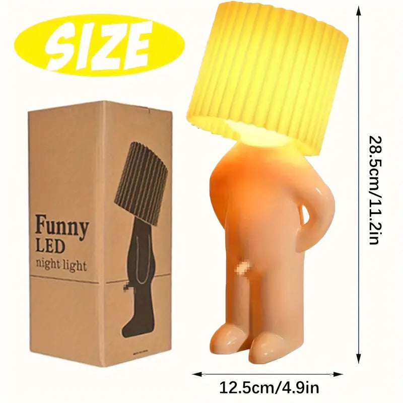 CheekyBeam | Naughty Nachtlampe - Verspielte LED-Tischlampe, lustige & einzigartige Schlafzimmerbeleuchtung