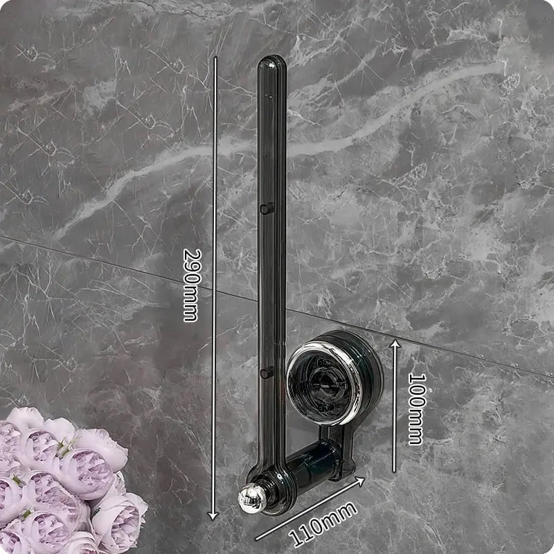 SnapRod | Multifunctionele hangstang met zuignap – draaibaar, roestvrij, zonder boren