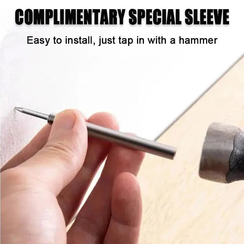 CleanPin | Niet-markerende plintnagels - 100 stuks heavy duty zink-gecoate afwerknagels voor plinten