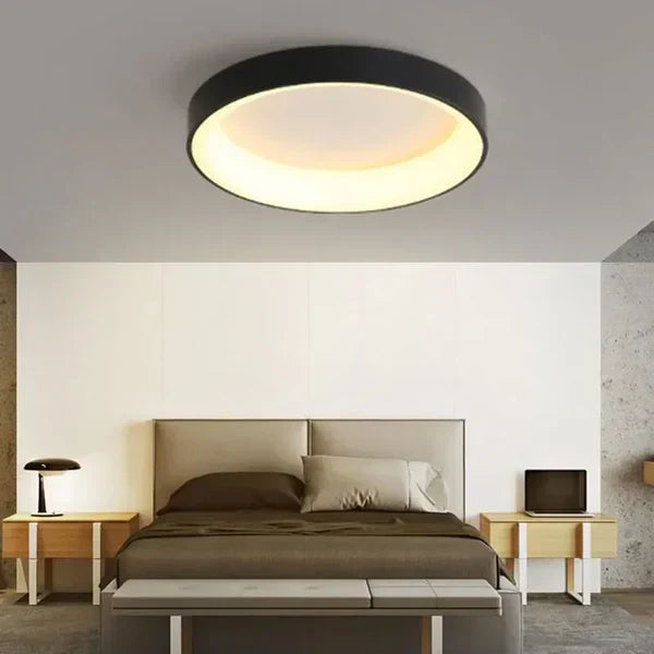 AlvaGlow | Scandinavische LED Plafondlamp - Moderne & Energiezuinige Ronde Lamp