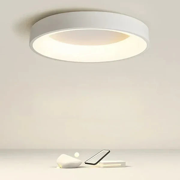 AlvaGlow | Scandinavische LED Plafondlamp - Moderne & Energiezuinige Ronde Lamp