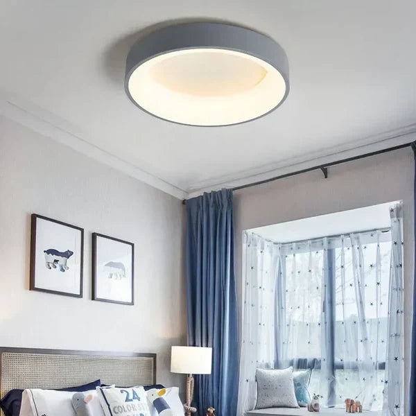 AlvaGlow | Scandinavische LED Plafondlamp - Moderne & Energiezuinige Ronde Lamp