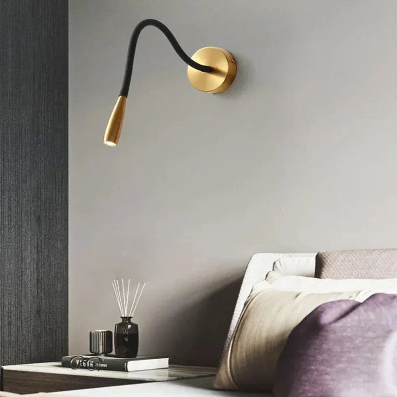 TwistaBeam | Moderne LED Wandlamp met Verstelbare Flexibele Arm voor Woonkamer & Slaapkamer