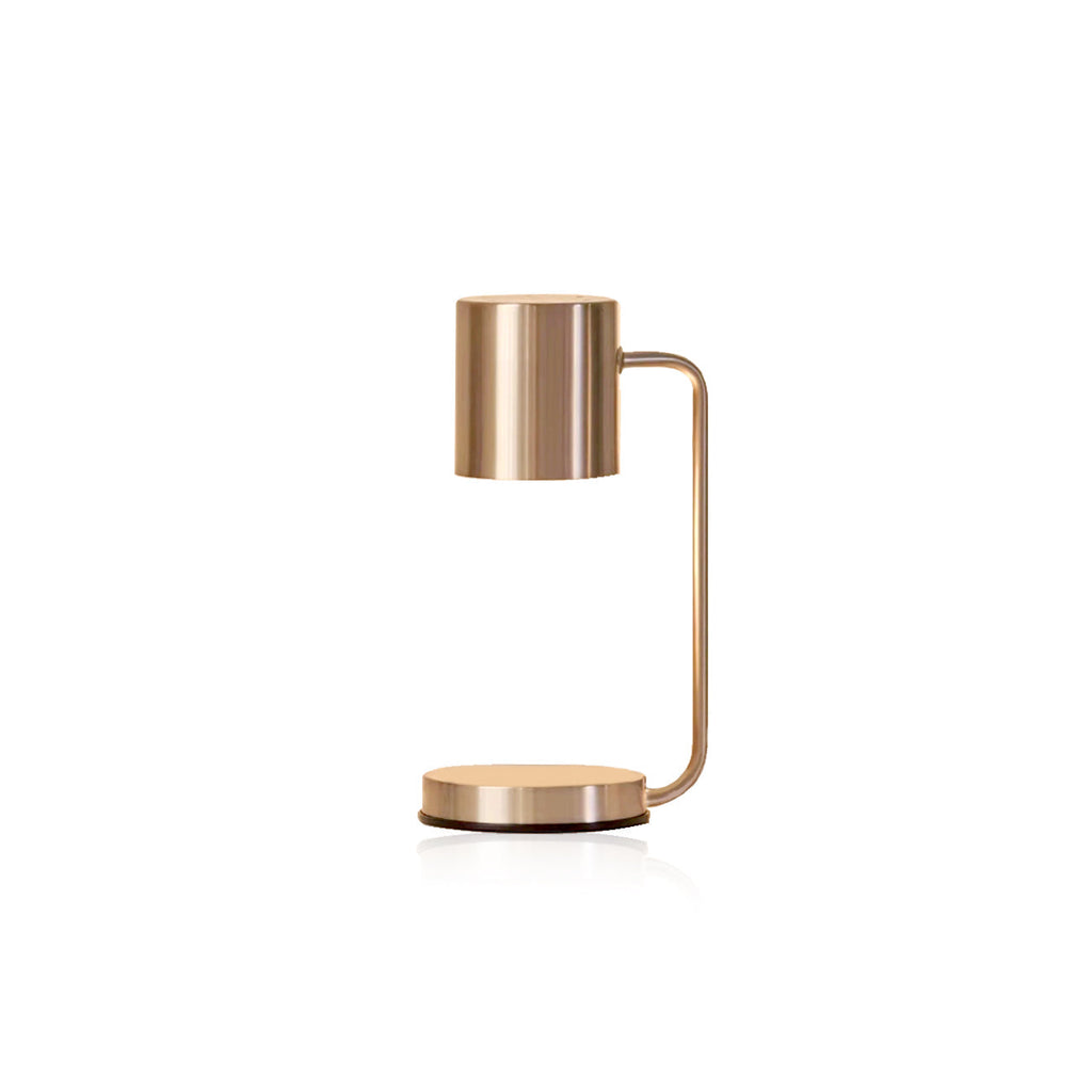 CalmFlame | Minimalistische dimbare kaarsverwarmer - Stijlvolle metalen kaarsverwarmer voor thuis, veilig en instelbaar licht