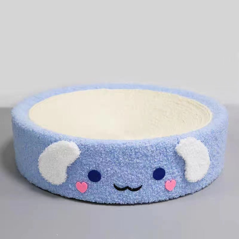 ScratchyHaven | Kattenkrabpaal van sisal – Duurzame krabpaal en ligplaats, schattig en gezellig kattenmeubilair