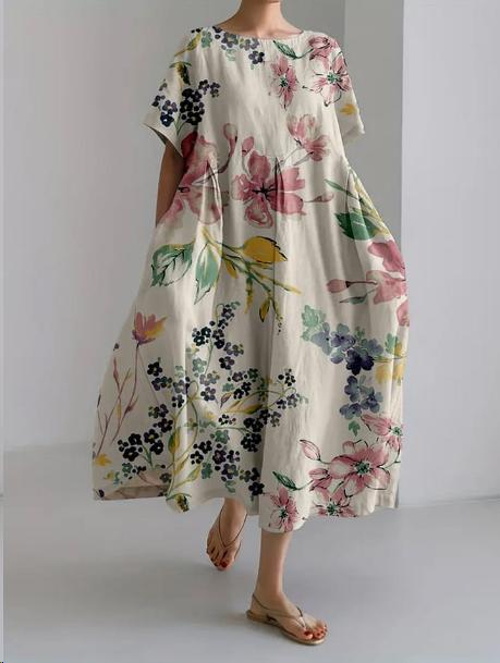 Moria | Elegante maxi-jurk voor dames – zwierige lichtgewicht maxi-jurk