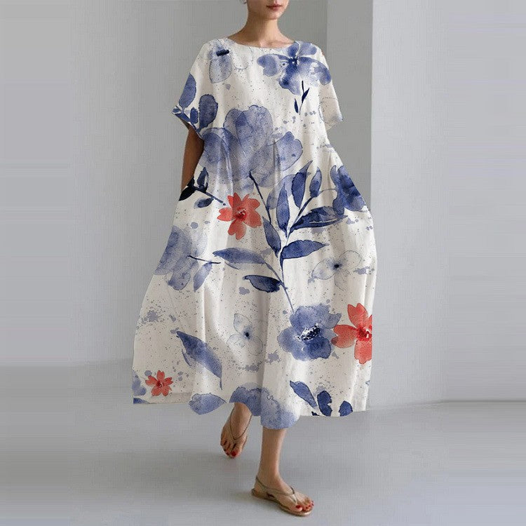 Moria | Elegante maxi-jurk voor dames – zwierige lichtgewicht maxi-jurk