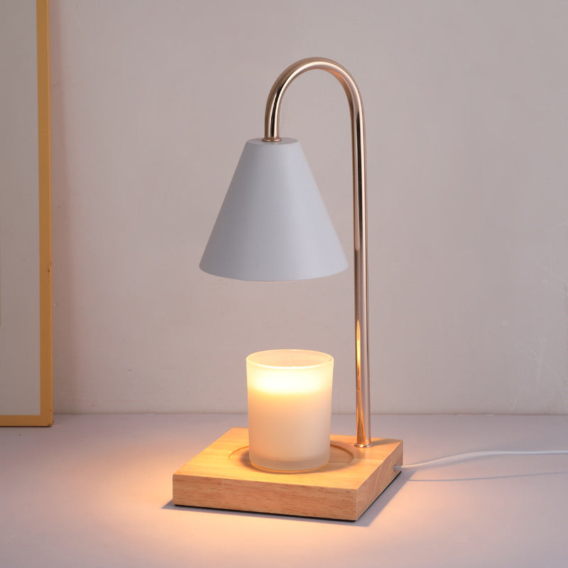 Illumia | Elegante premium kaarsverwarmerlamp – Elektrische aromatherapie-waxsmelter