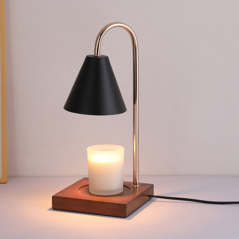 Illumia | Elegante premium kaarsverwarmerlamp – Elektrische aromatherapie-waxsmelter