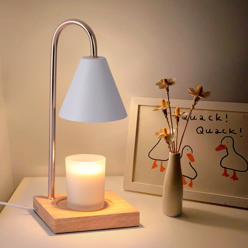 Illumia | Elegante premium kaarsverwarmerlamp – Elektrische aromatherapie-waxsmelter