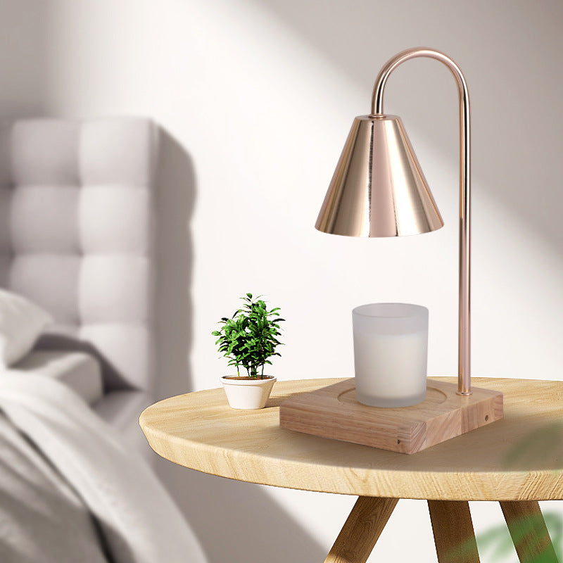Illumia | Elegante premium kaarsverwarmerlamp – Elektrische aromatherapie-waxsmelter