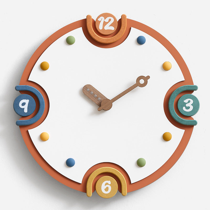 TimeLoom | Minimalistische stille wandklok - Moderne decoratieve klok