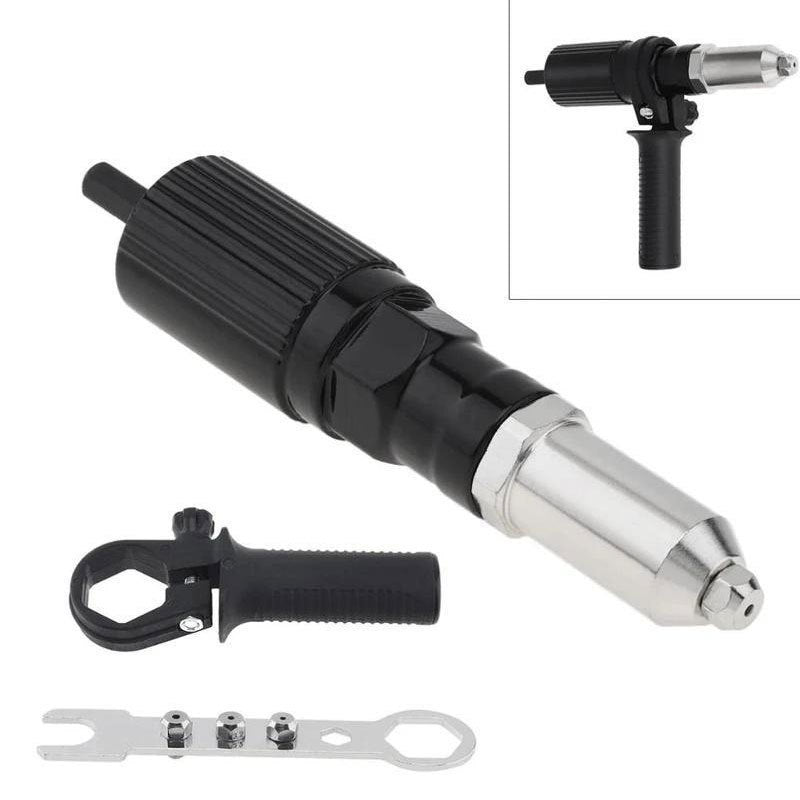 QuickRivet | Klinknageladapterkit – Sterk, universeel en compatibel met klinknagelpistolen