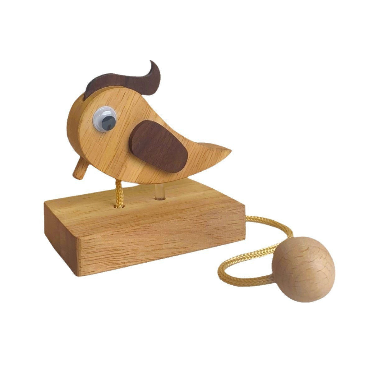 TapNest | Woodpecker Wooden Doorbell – Decorative Home & Café Doorbell