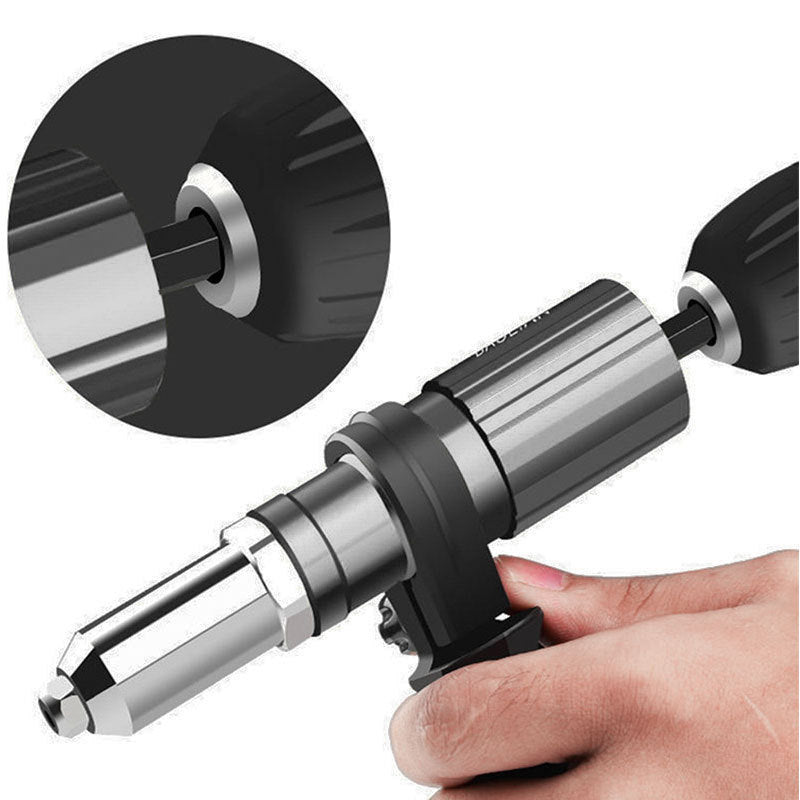 QuickRivet | Klinknageladapterkit – Sterk, universeel en compatibel met klinknagelpistolen