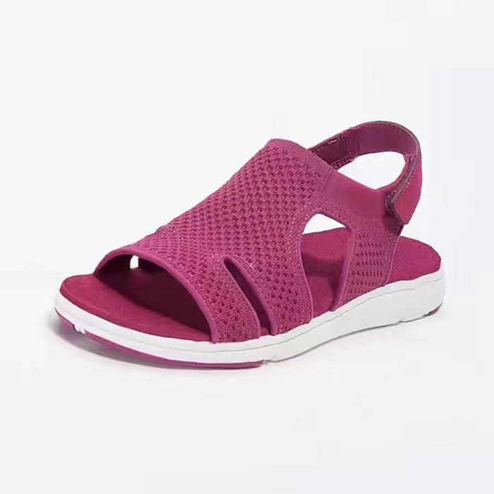 OrthoBreeze | Dames Orthopedische Ademend Sandalen – Verstelbare Steun, Zomer Wandelschoenen