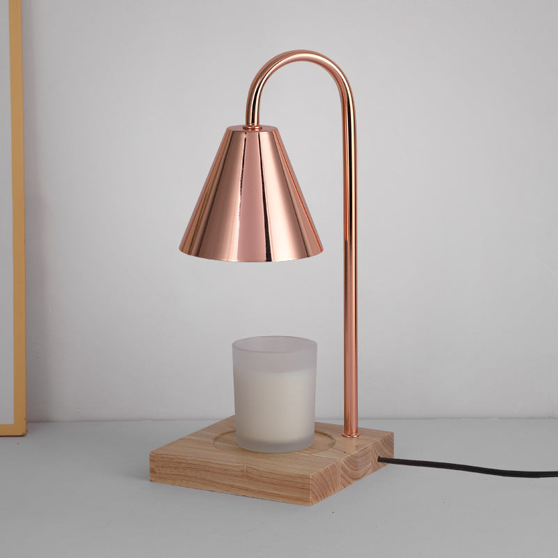 Illumia | Elegante premium kaarsverwarmerlamp – Elektrische aromatherapie-waxsmelter