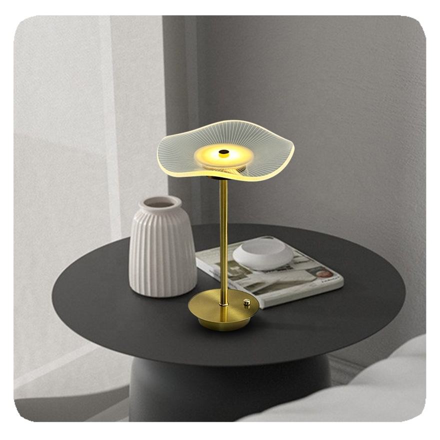 Flux | Moderne draadloze LED tafellamp - minimalistisch design, instelbare helderheid, energiezuinig