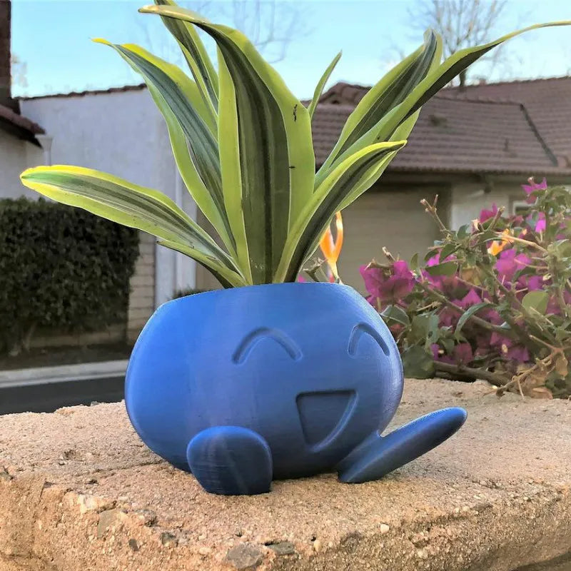 Sproutish | Oddish Bloempot - Schattige Planter voor Kamerplanten, Succulenten, Kruiden