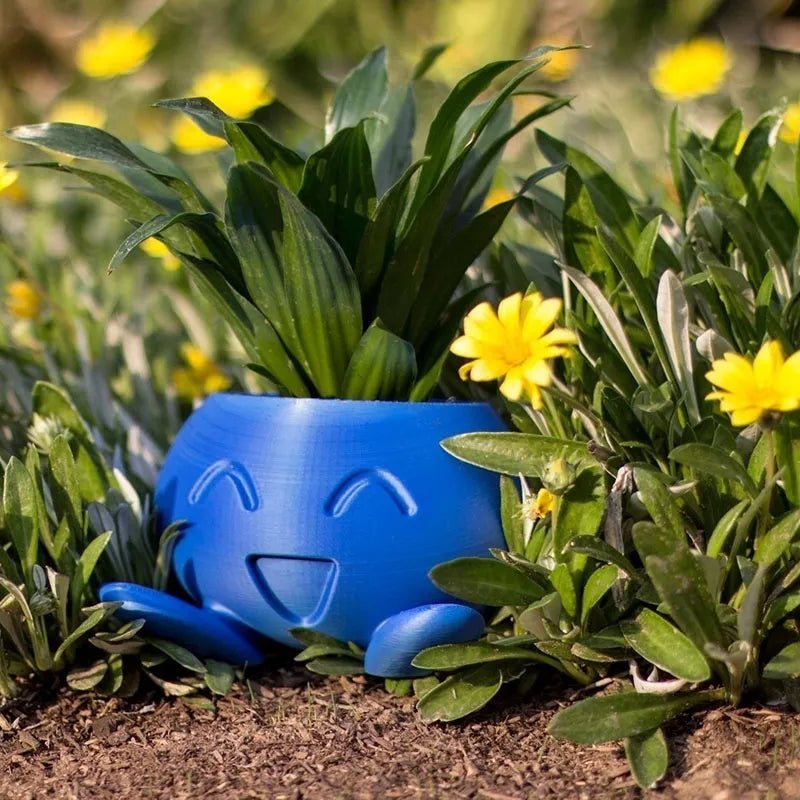 Sproutish | Oddish Bloempot - Schattige Planter voor Kamerplanten, Succulenten, Kruiden