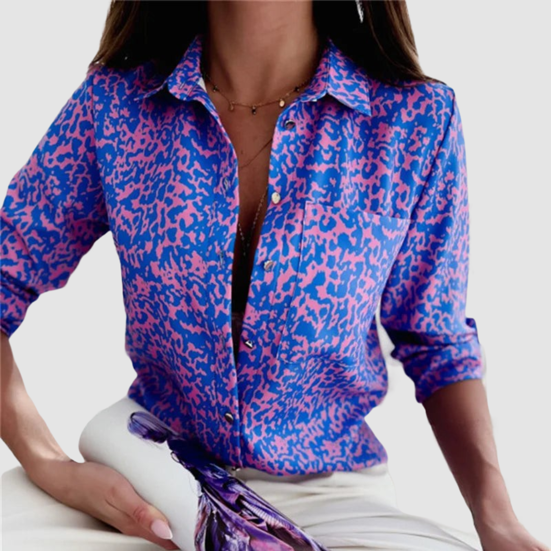 Liorissa | Lichtgewicht damesblouse – Casual-elegante blouse met zakken