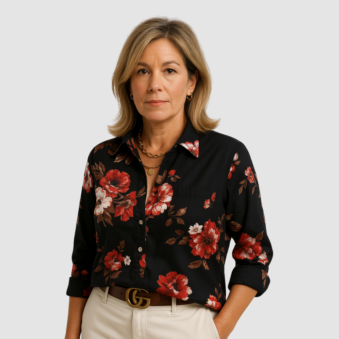 Liorissa | Lichtgewicht damesblouse – Casual-elegante blouse met zakken