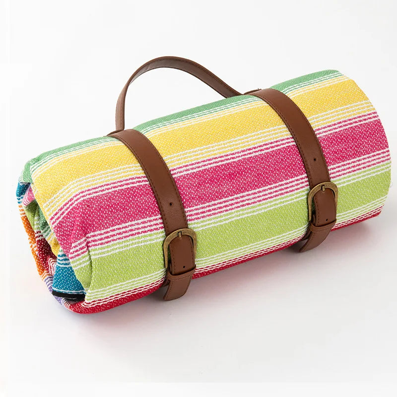 Picniq | Opvouwbare waterdichte picknickdeken met geruit ontwerp – Outdoor reismat