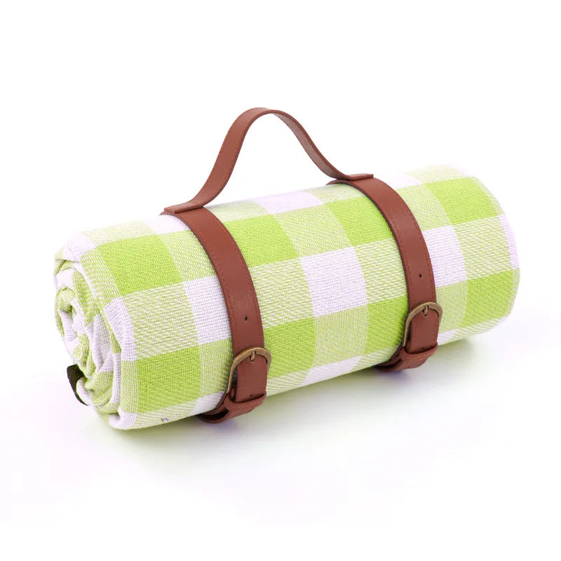 Picniq | Opvouwbare waterdichte picknickdeken met geruit ontwerp – Outdoor reismat