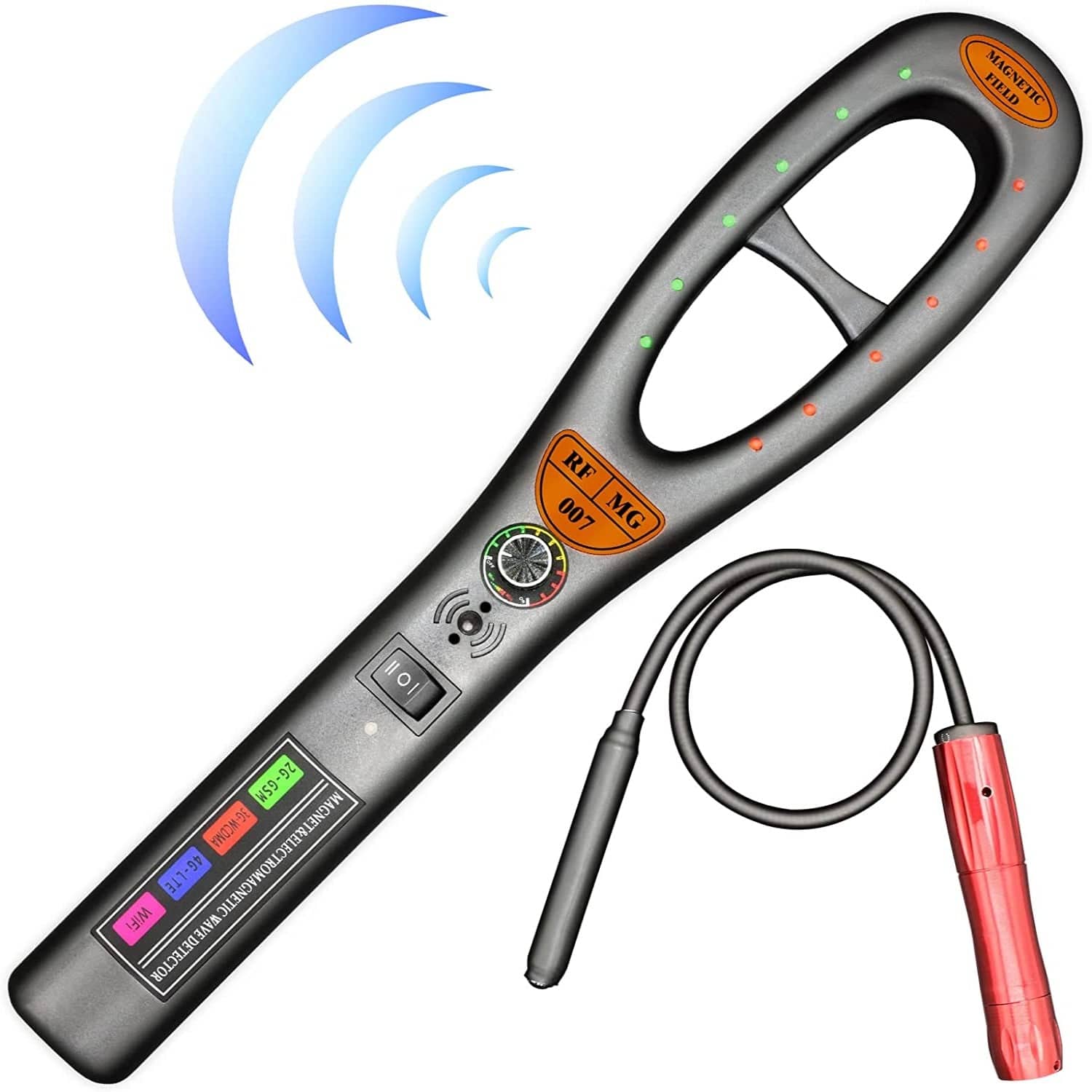 TrackScan | GPS-tracker detector – Anti-trackingapparaat, draadloze spionagetrackerzoeker