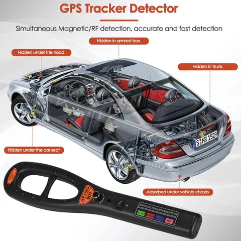 TrackScan | GPS-tracker detector – Anti-trackingapparaat, draadloze spionagetrackerzoeker