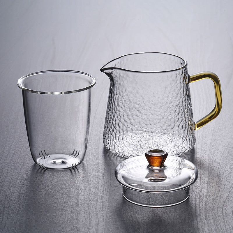 Brewvia | Elegante glazen theepot met infuser - hittebestendig borosilicaatglas