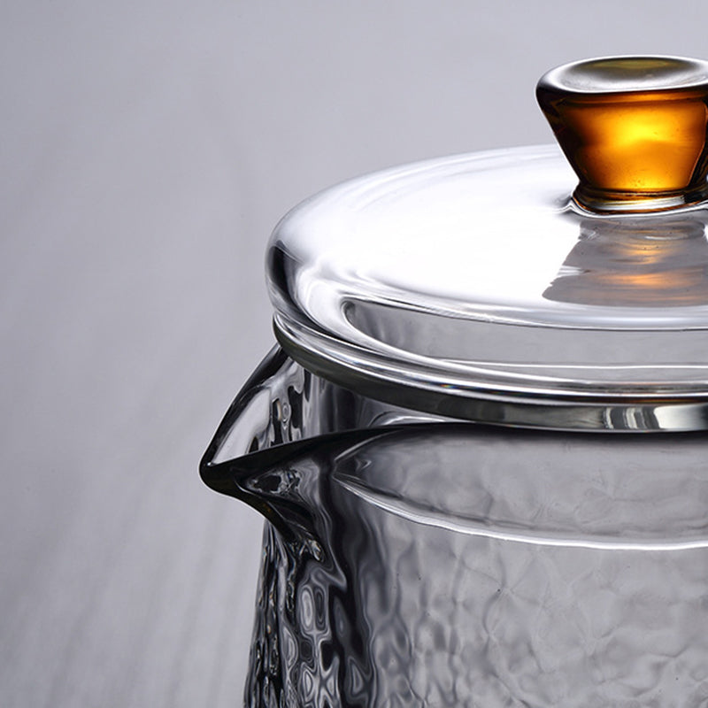 Brewvia | Elegante glazen theepot met infuser - hittebestendig borosilicaatglas