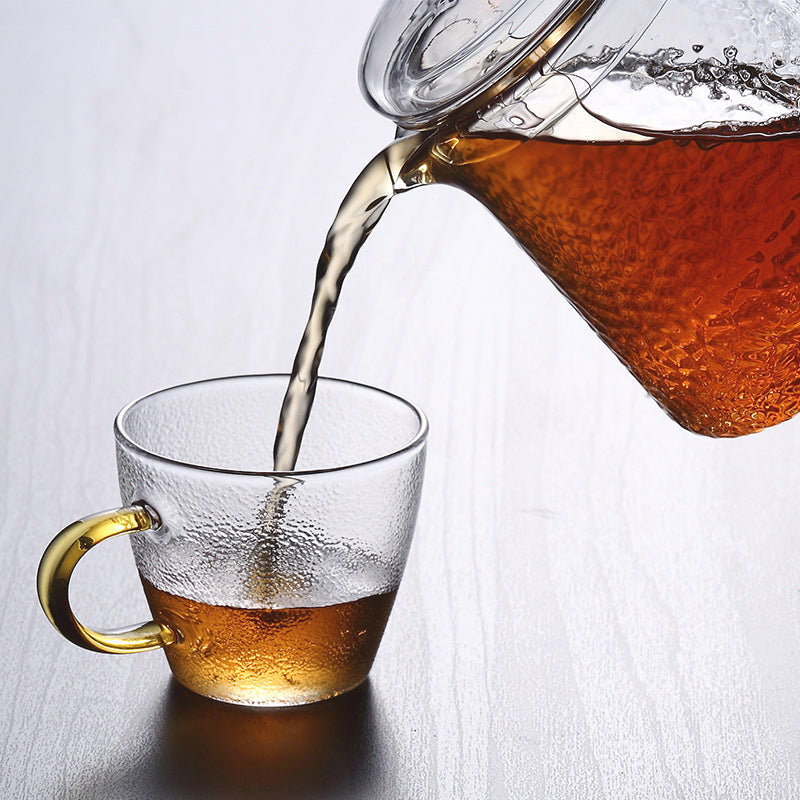 Brewvia | Elegante glazen theepot met infuser - hittebestendig borosilicaatglas